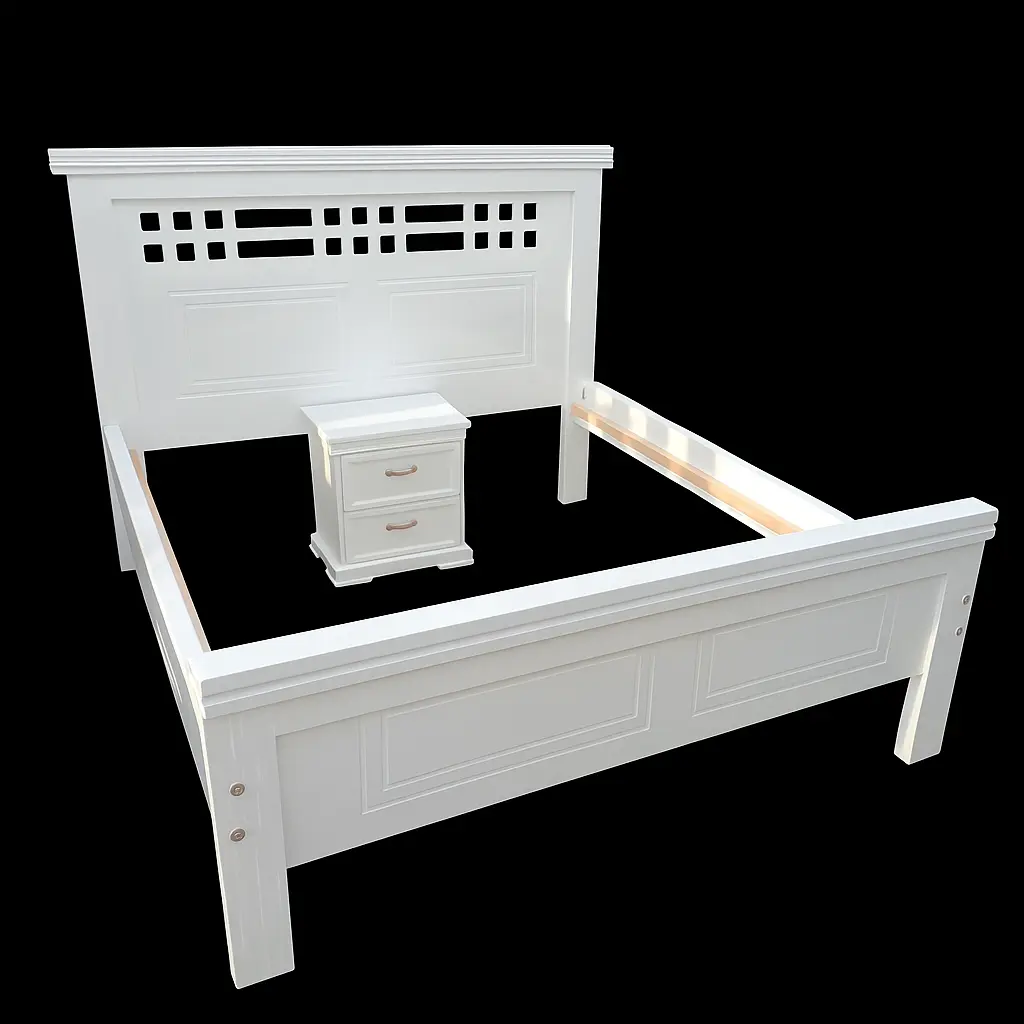 King-size bed 