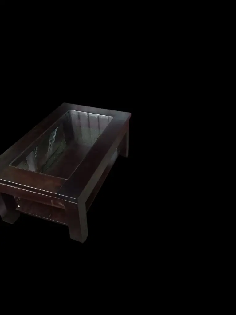 Coffee table (90*45*40, Natural mahogany colour)