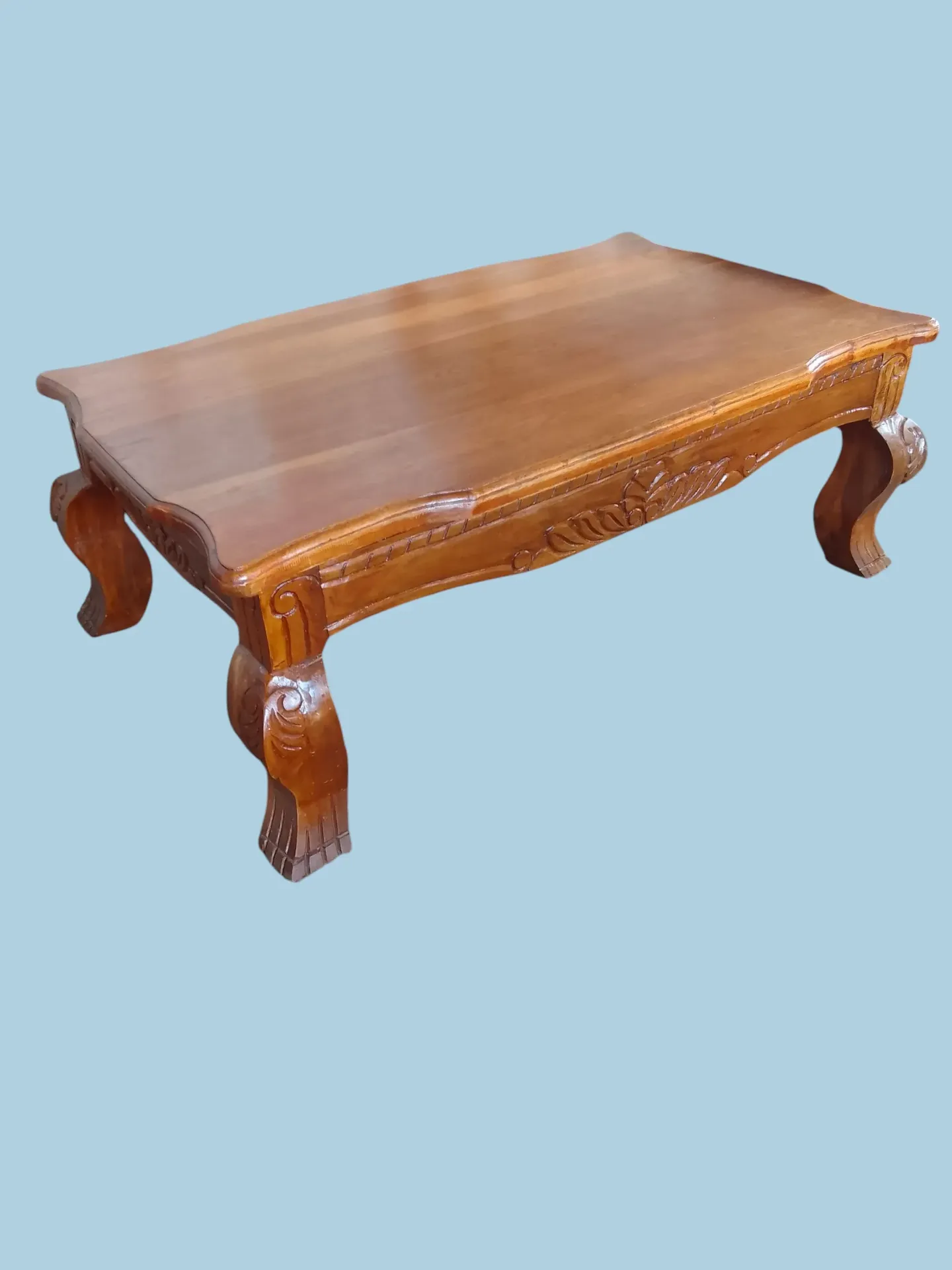 Coffee table  (90*45*40, Natural mahogany colour)