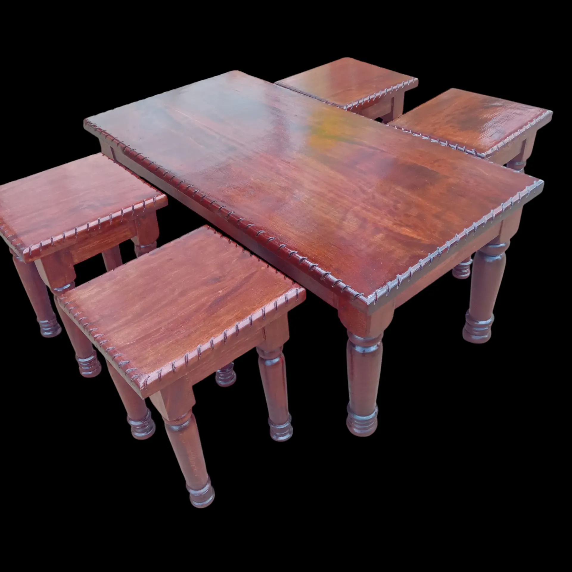 Coffee table  (90*45*40, Natural mahogany colour)