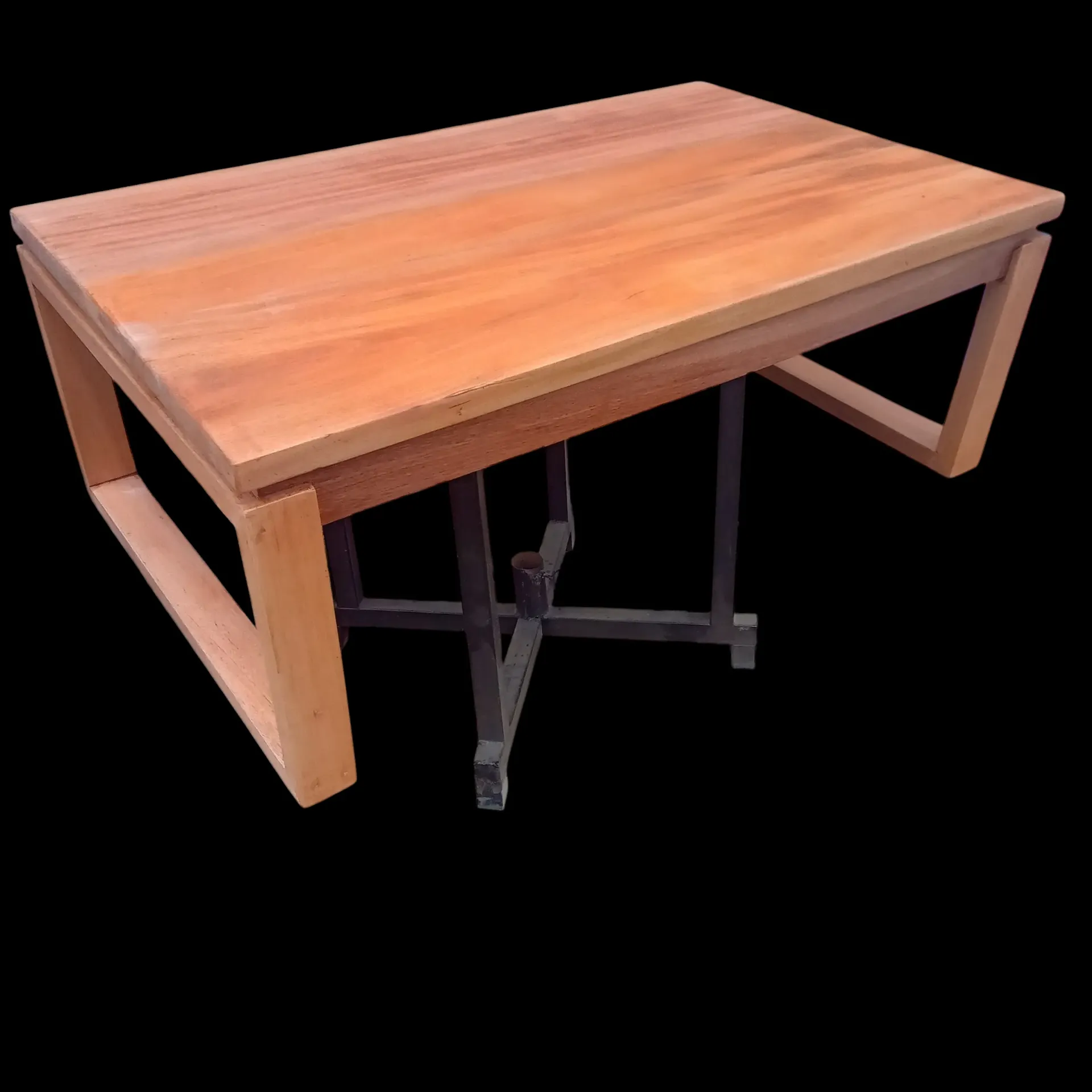 Coffee table  (90*45*40, Natural mahogany colour)