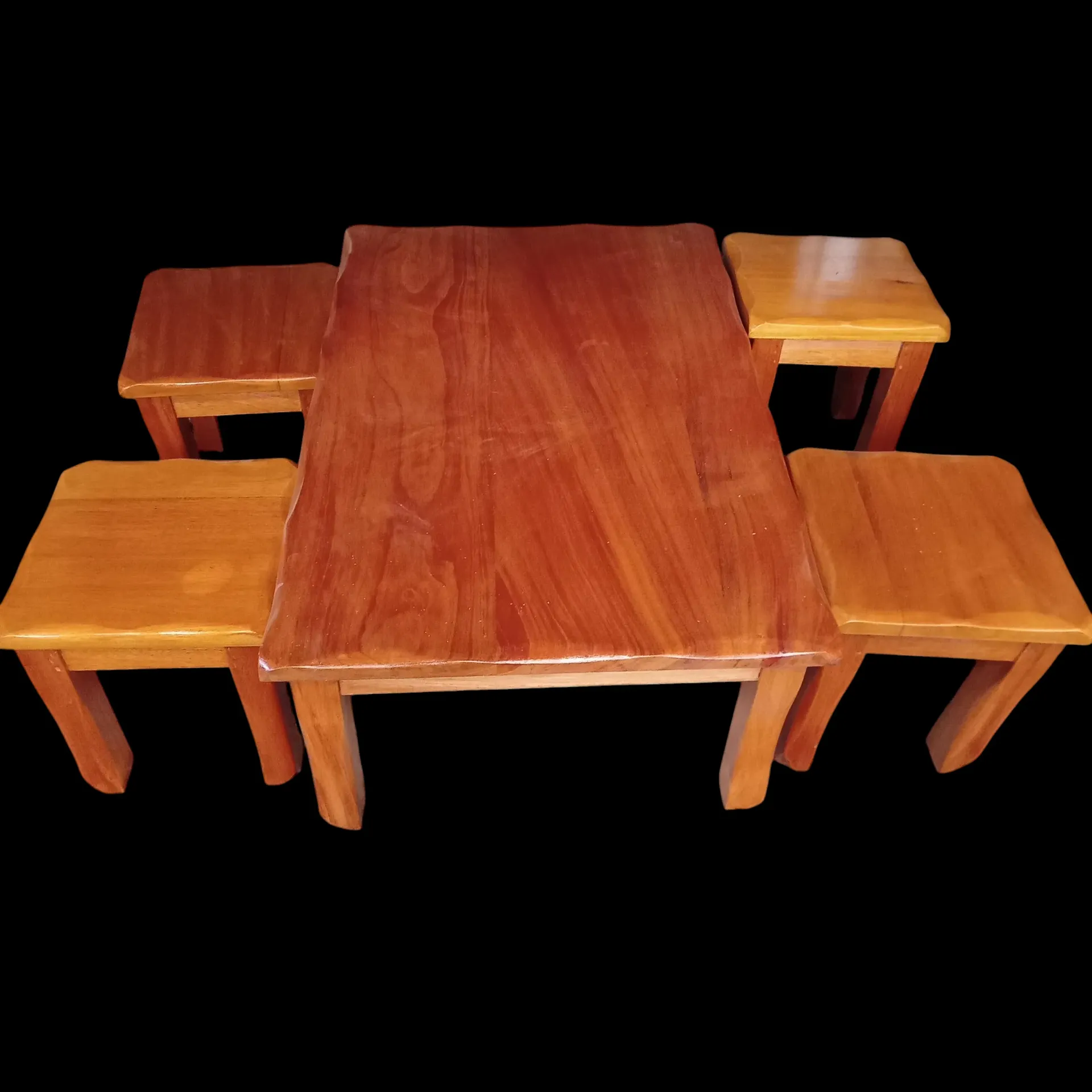Coffee table  (90*45*40, Natural mahogany colour)